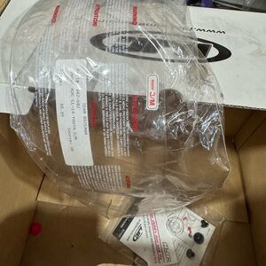 Hjc helmet medium with extra shade - new